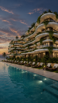 Hotelový komplex na Bali